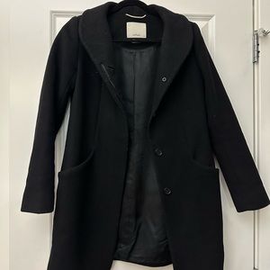 Wilfred Cocoon coat mid length